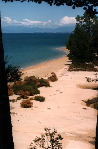 Empty beach