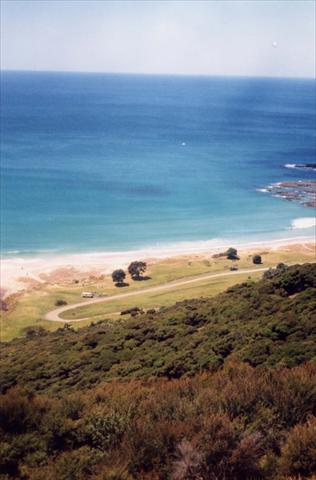 Coast from above