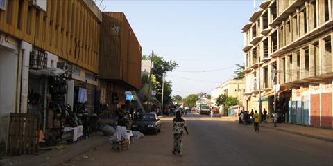 Banjul on a Sunday afternoon
